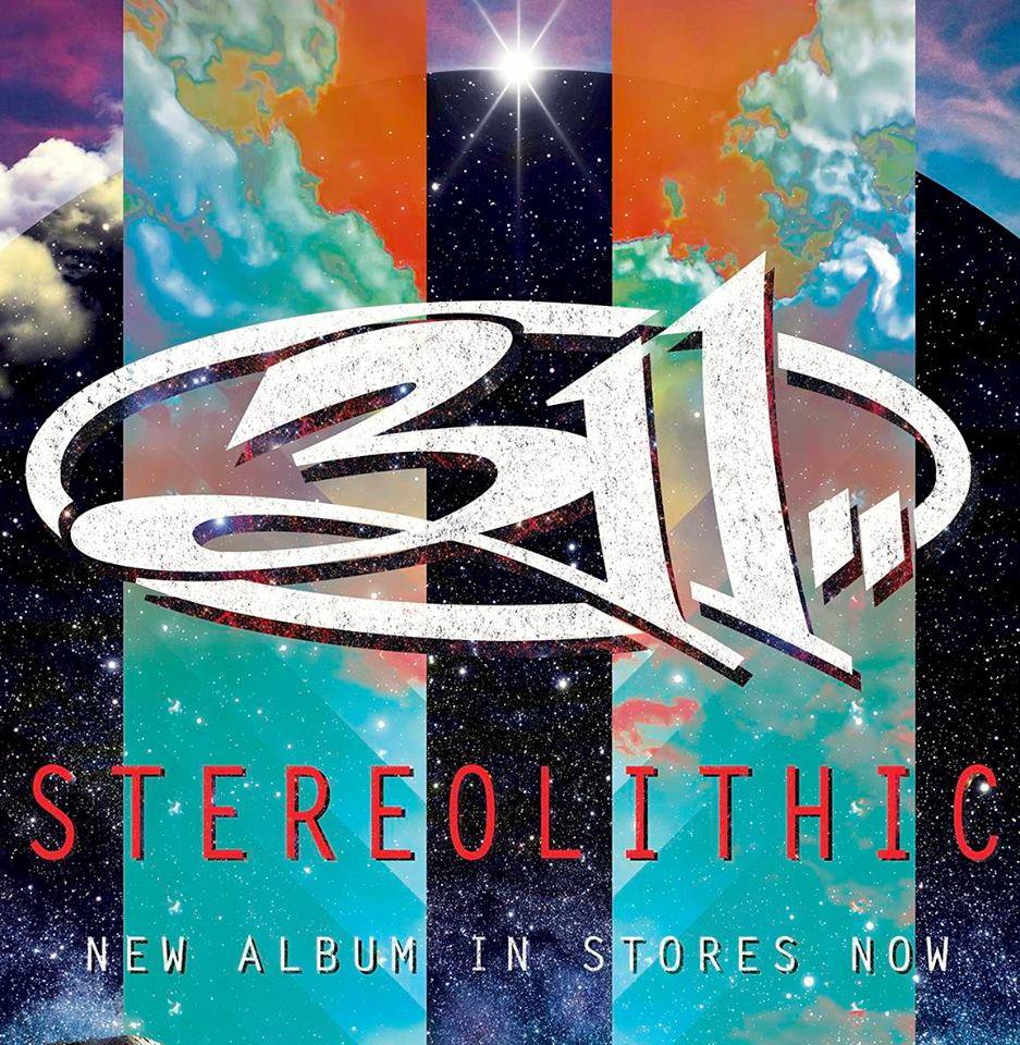 311 Album Stereolithic Debuts at 6 on Billboard Top 200 Albums