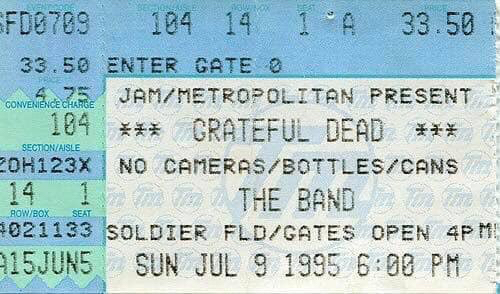 25 Years Ago, the Grateful Dead Played Their Last Show - Shakedown