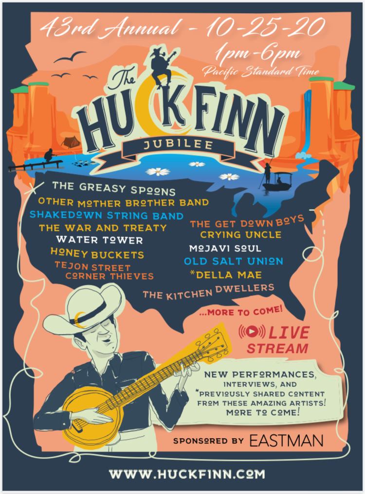 Huck Finn Jubilee Announces Line-Up for 2020 Virtual Festival